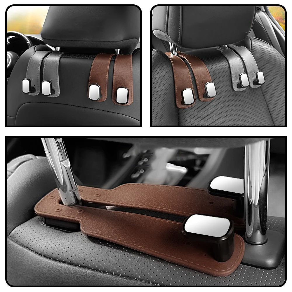 1 قطعة شعار السيارة مقعد هوك متعددة الوظائف Seatback تخزين شماعات اكسسوارات لشيري تيجو 3 4 5 7 برو 8 زائد أريزو 7 GX 5x EQ7 #5