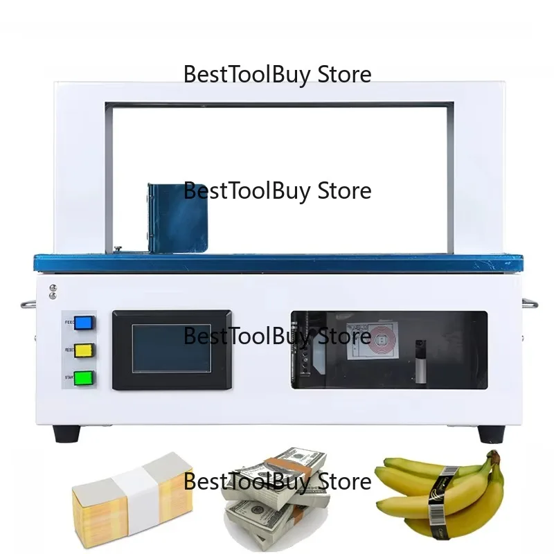 

Best Price Paper Tape Automatic Banknote Banding Machine Hot Melt
