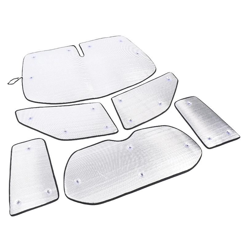 

For Nissan juke For Infiniti ESQ 2011-2019 Aluminum foil silver car full window glass UV sunshade Car decoration accessories