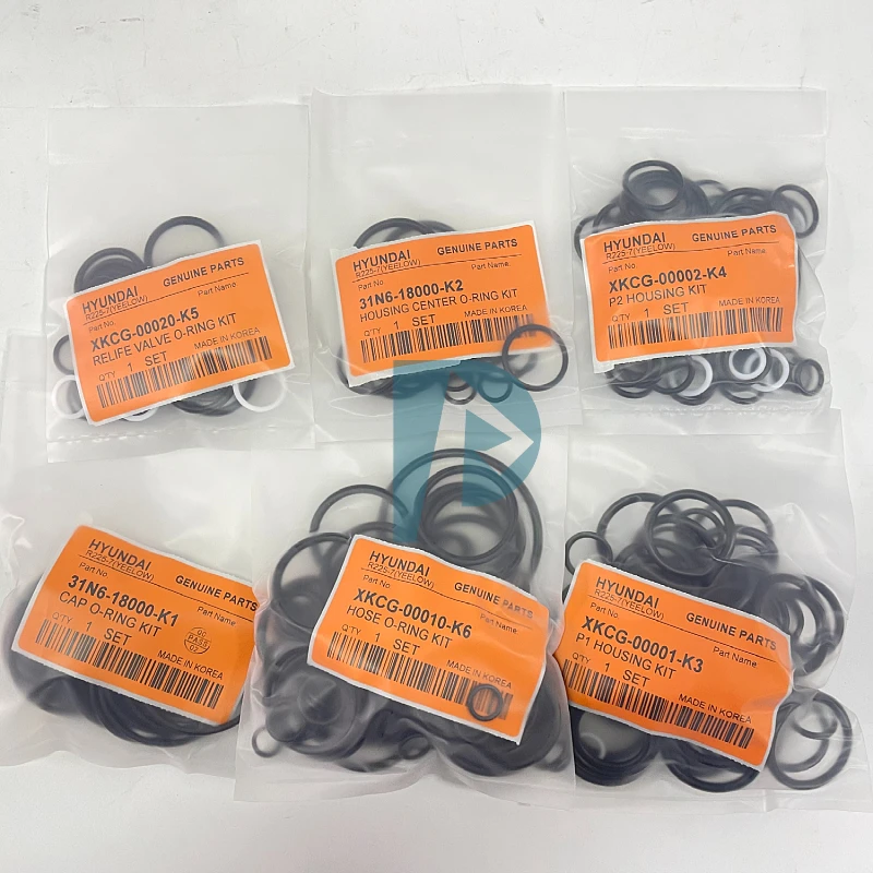 For  Accessories SEAL KIT R225-7 Control Valve SEAL KIT 31N6-18000K Excavator