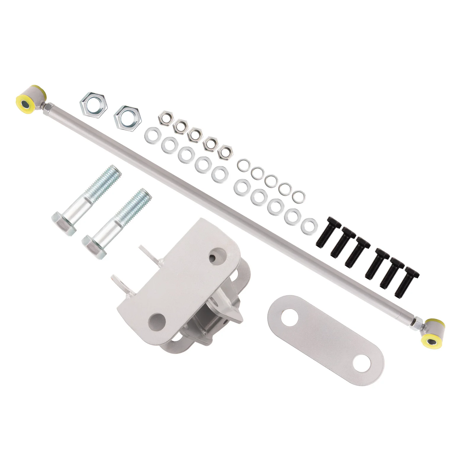 Silver Adjustable Track Bar For Chevy For GMC Truck Adjustable Range 886mm-1010mm