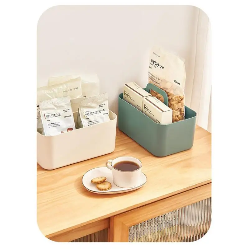 Hand Box Portable Strong Plastic Nordic Style For Women Cosmetic Box Beautiful Comfortable Ps For Kitchen Bathroom Snack Box