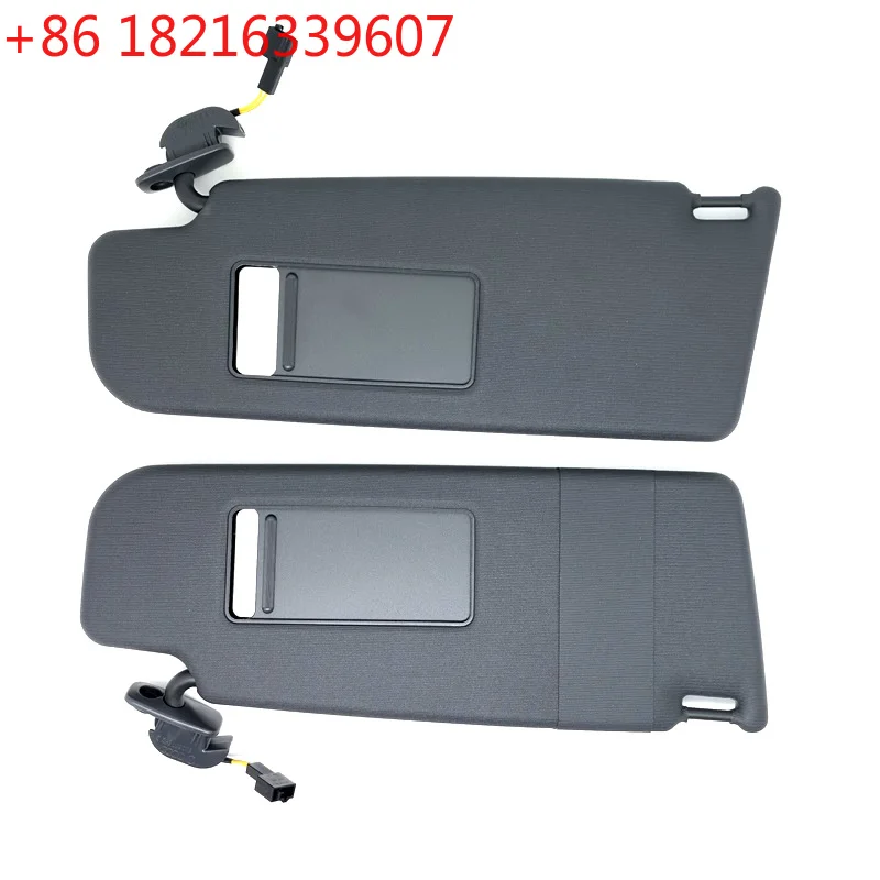 TAO For VW Golf 4 Jetta MK4 Passat B5 Beetle Skoda 1998-2013 New Black Sun Visor Front L or R Side 5U0857551 5U0857552  1/2pcs