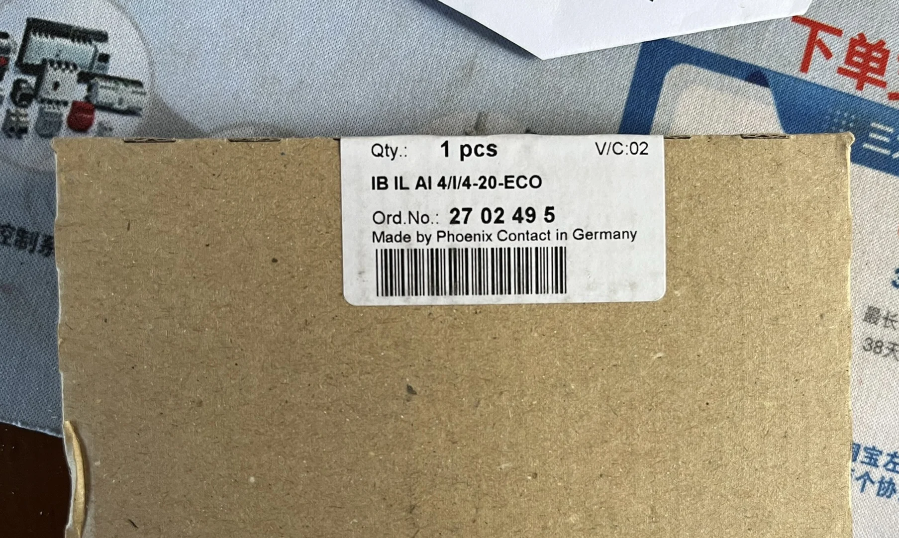 Analog Module IB IL AI 4/I/4-20-ECO New 2702495 Phoenix