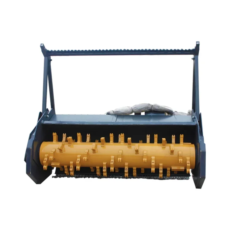 Hoge Kwaliteit Chipper Shredder Track Bosbouw Bush Mini Subsoiler Bosbouw Mulcher Voor Loader Houtversnipperaar