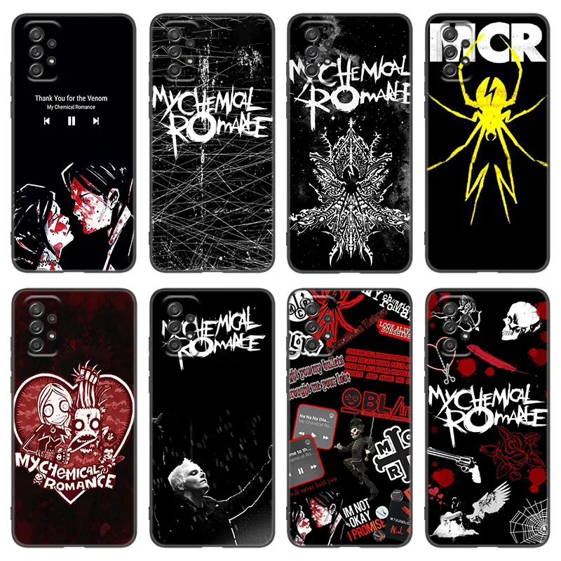 MCR My Chemical Romance Phone Case For Samsung A13 A22 A32 4G A53 A73 5G A21 A30 A50 A52 S A12 A23 A31 A33 A51 A70 A71 A72 Cover