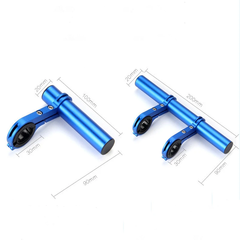 Cbmmaker 10/20cm Bicycle Handlebar Extender Mountain Bike Handlebar Expander Speedometer Mount Headlight Flashlight Lamp Holder