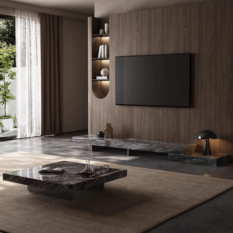Italian Designer TV Cabinet Modern Simple Living Room Hallway Salon Tv Table Monitor Console Display Suporte Para Tv Furniture