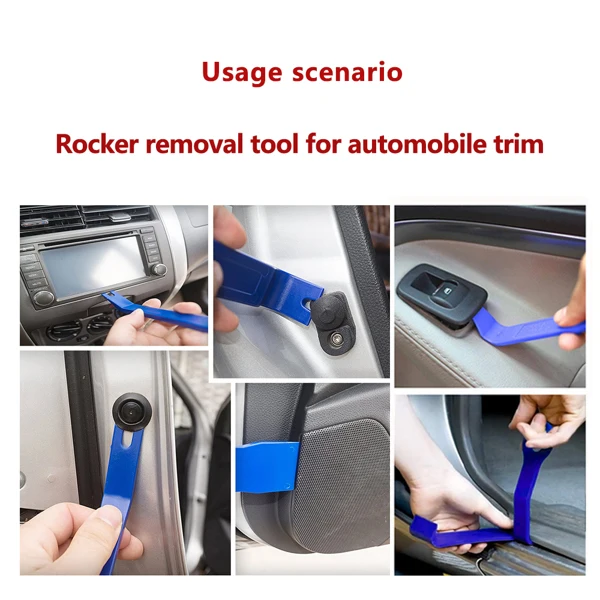 22 Pcs Car Window Door Emergency Open Key Lost Lock Out Unlock Auto Tools Kit with Carrying Bag Wedge Air Pump Locksmith Kit