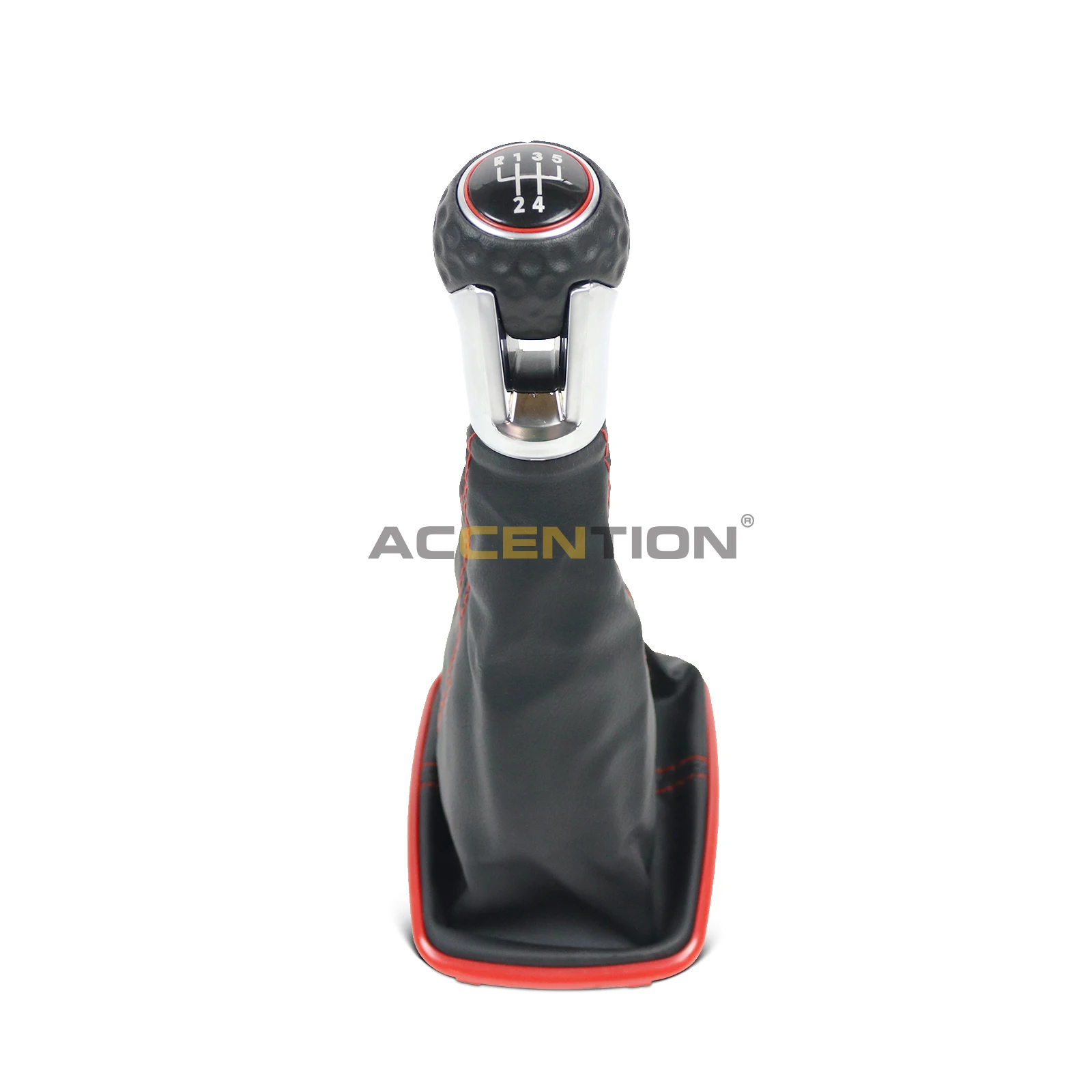 5 / 6 Speed Car Gear Shift Knob With Boot 12MM For Seat Leon 2000 2001 Toledo 1999 2000 2001