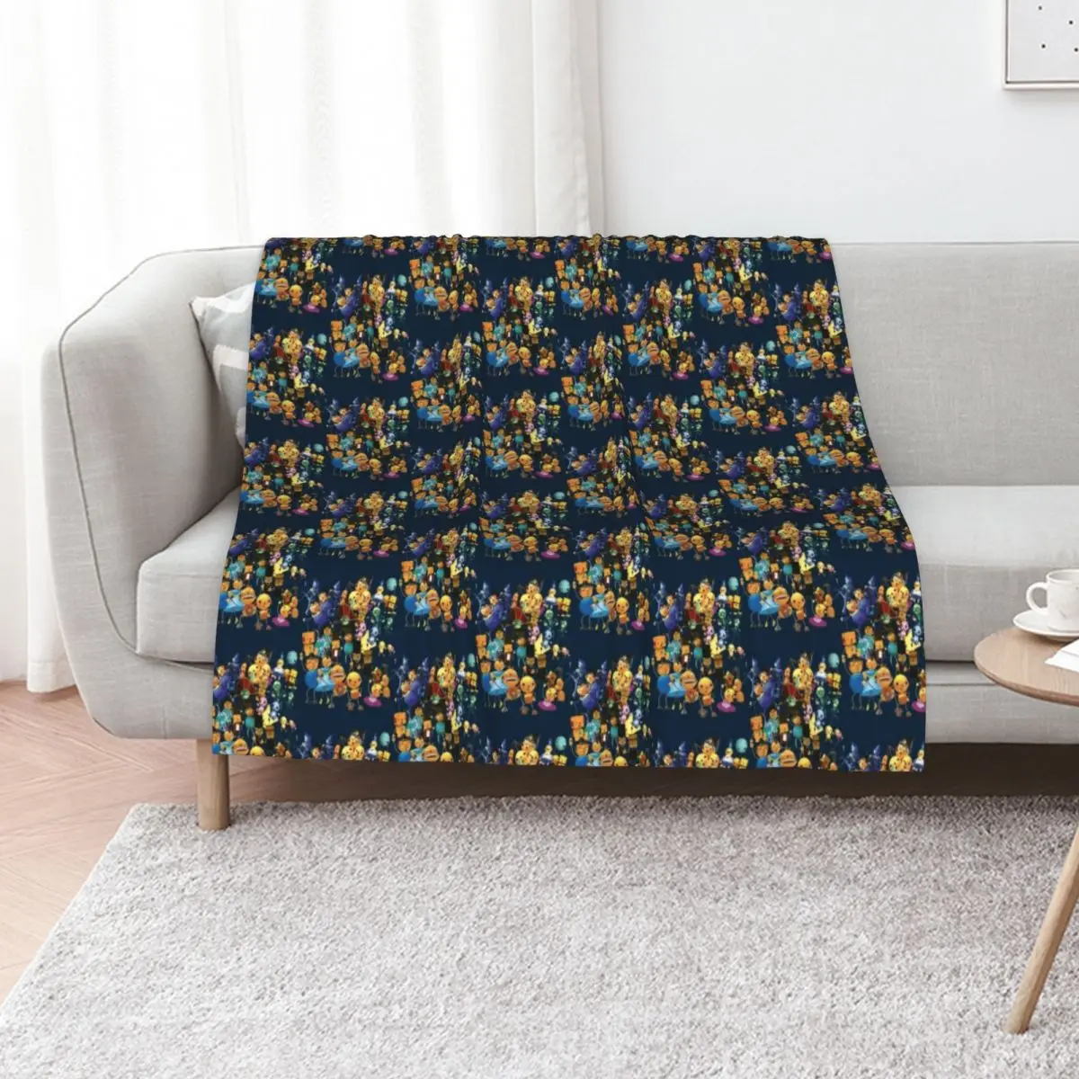 Rolie Polie Olie Group Shot Design Throw Blanket Luxury Designer Bed covers Plaid Soft Beds blankets ands Thins Blankets