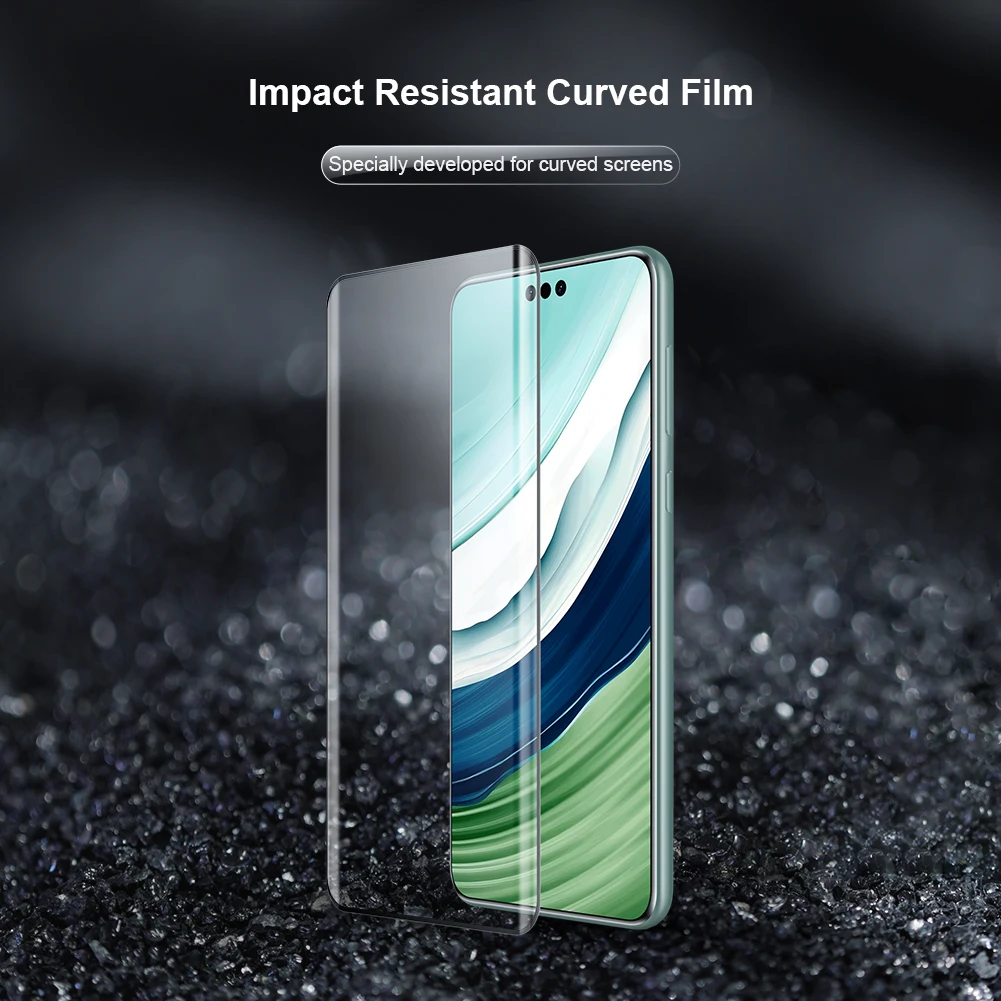 2Pcs NILLKIN for Huawei Mate 60 Pro/Mate 60 Pro Plus + Impact Resistant Curved Film Hydrogel protective film screen protectors