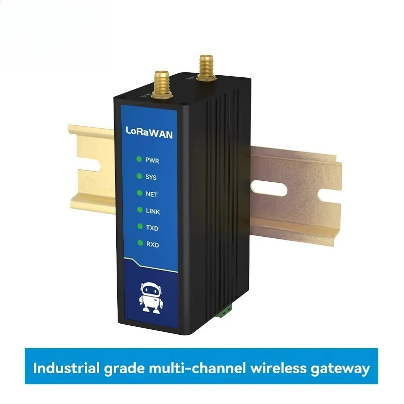 Half-Duplex LoRaWAN Gateway Industrial Grade Multi-channel Wireless Gateway Ethernet/WiFi STA 470-510MHz for E870 S Series
