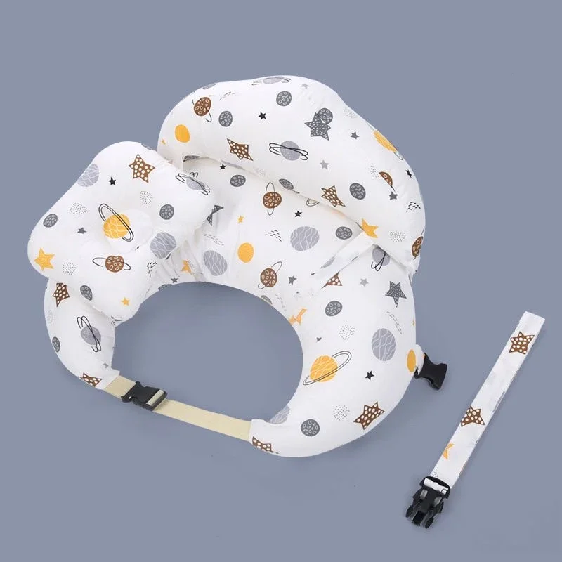 Multifunction Maternity Nursing Pillow Four Seasons Maternity Infants Universal Pattern Print Waist Guard Breastfeeding Pillow