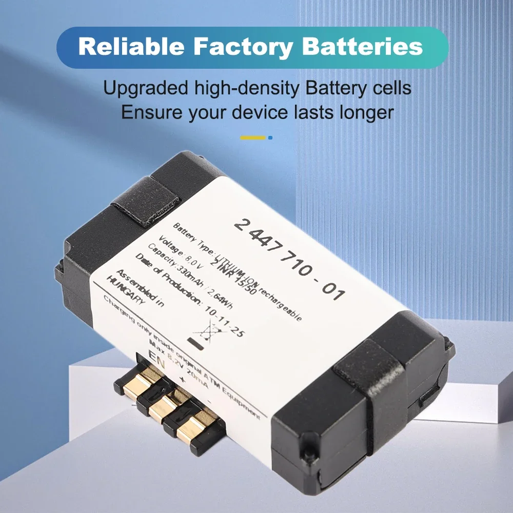 84102447710 Replacement Battery For BMW F20 F21 F22 F30 F31 F44 F45 F46 G20 G21 G30, 8.0V 330mah Portable TCB Car Emergency