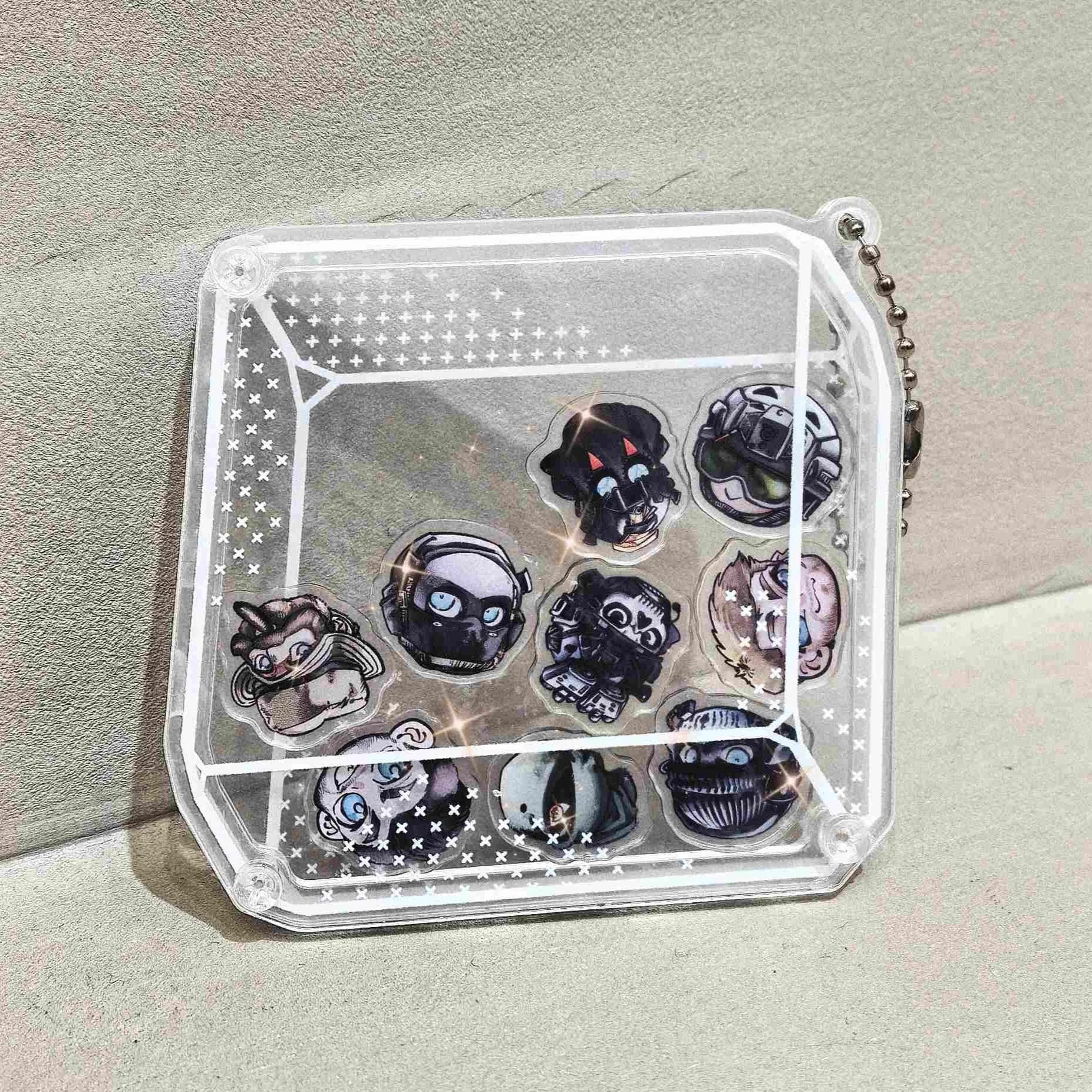 COD Call of Duty Game قلادة أكريليك محيطية Q-إصدار وادي مروحة موسيقى هزاز