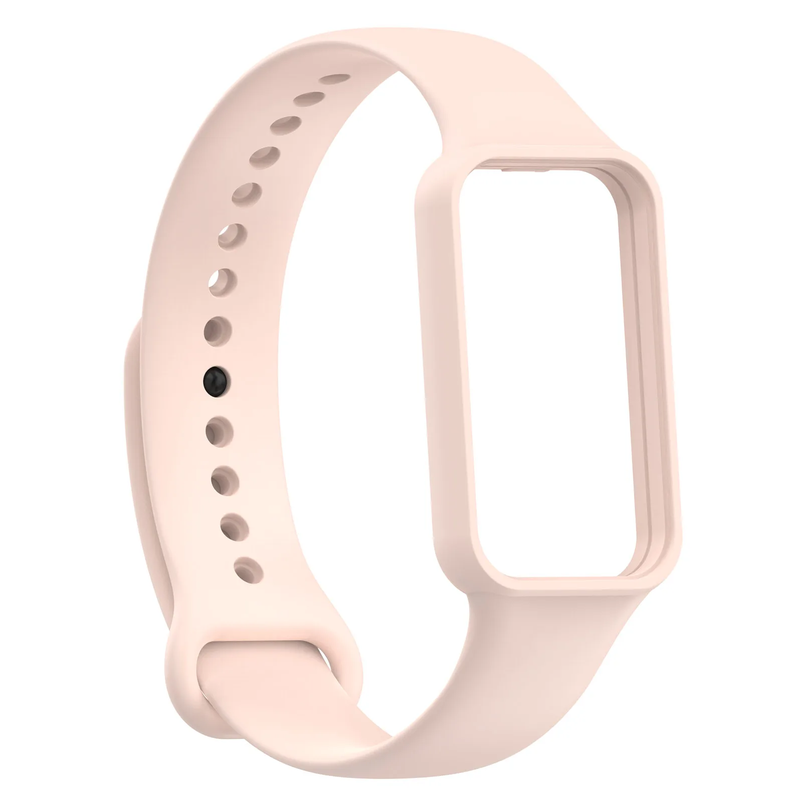 Correa de silicona para reloj Huami Amazfit Band 7, repuesto de pulsera ajustable de un solo Color