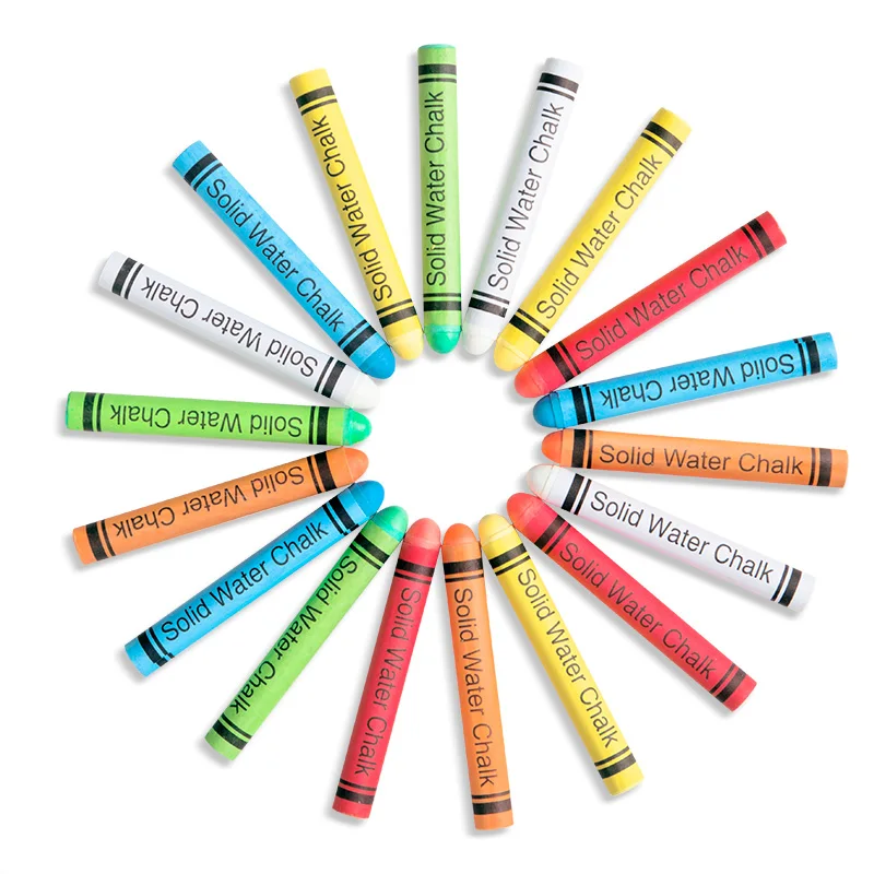 

12 colored chalk sticks Dustless Non-Toxic Chalk , Easy Wipe Clean Don't Dirty Hands, Ideal for Teachers Students School Use