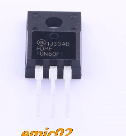 

10 шт., FDPF10N50FT TO220F NMOS 9A500V