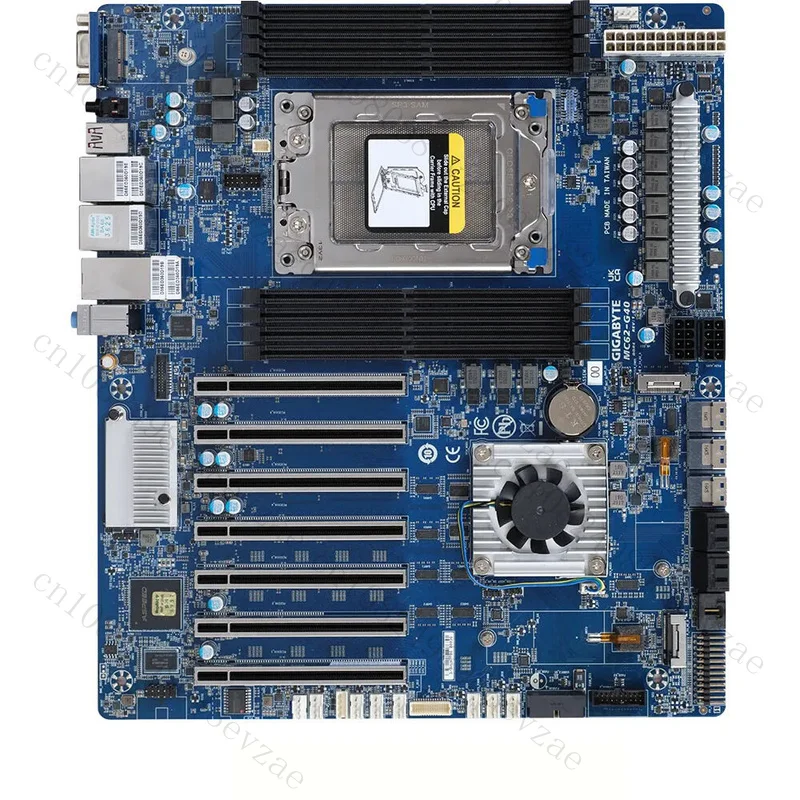 

used FOR GIGABYTE MC62-G40 DDR4 AM4 AMD 128GB VGA ATX Motherbroad Test ok