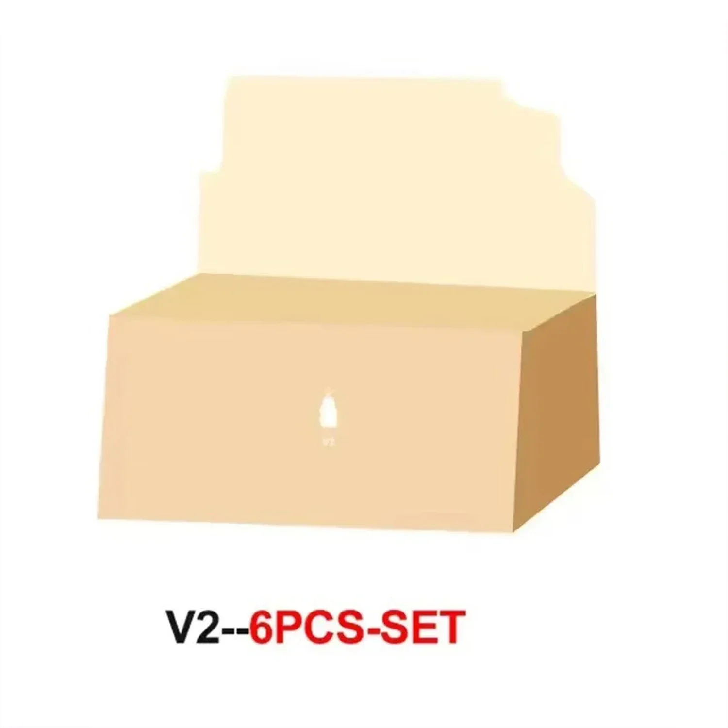 @@@ V3 الوحش نبضات القلب معكرون المينا صندوق أعمى بولي كلوريد الفينيل تمثال حقيبة الملحقات قلادة Kawaii دمية مهرجان لعبة الهدايا