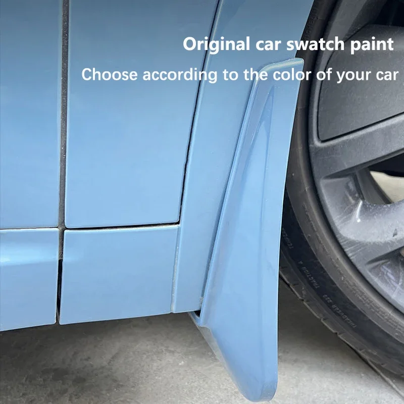 Car Spray Baking MudFlaps For Zeekr 001 2021 2022 2023 2024 Front Rear Paint Mudguards Mud Guard Splash Flaps Fender Accessories