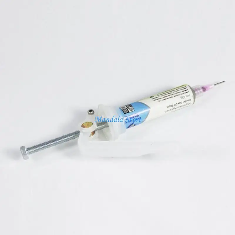 U2JC Plunger Dispenser Solder Pastes Tool for Various Syringes Solder Pastes