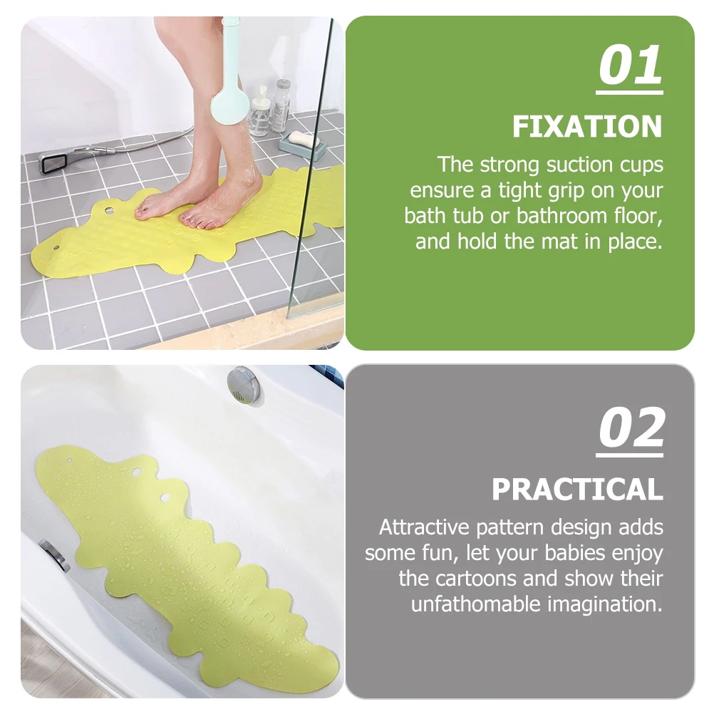 

Нескользящий коврик для ванной с животным рисунком, присоски, коврик для ванны, аксессуары для ванной комнаты, коврики для душа, коврики для душа, нескользящий коврик для ванны