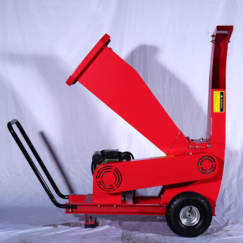 Customized Factory Direct Sale Wood Branch Crusher Electric Diesel Tree Shredder Mobile Wood Crusher Forestry Machinery view 4