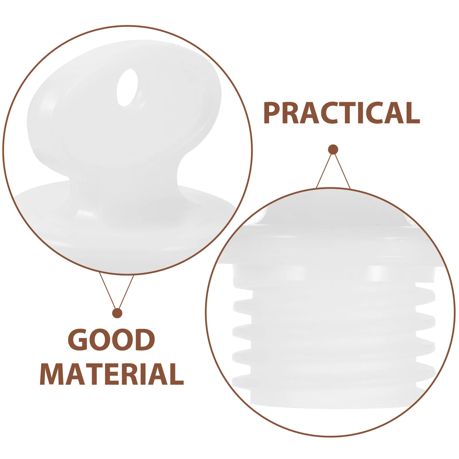 

5 шт. герметичная пластиковая пробка для мешка с горячей водой, маленькие сменные уплотнительные колпачки для портативных бутылок с горячей водой