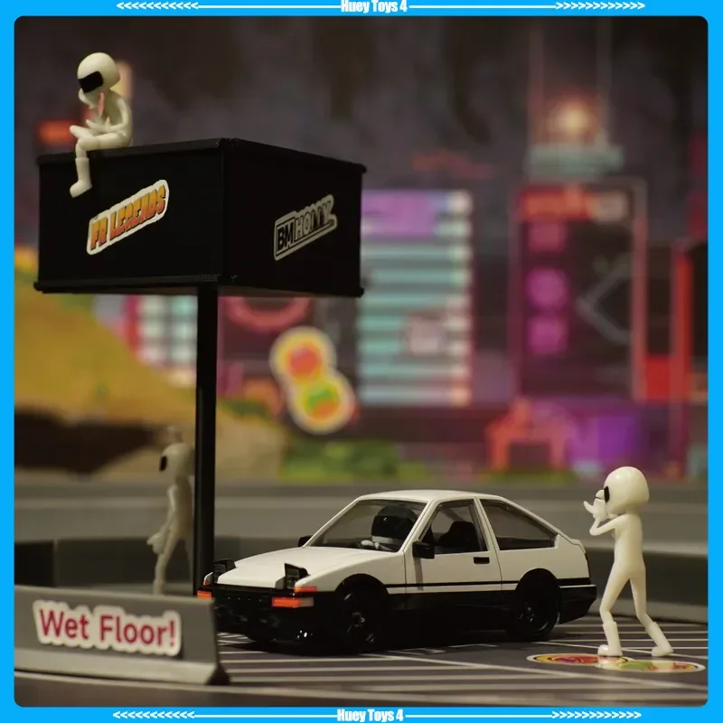 New Bmrx-Fld Rc Mini Simulation Electric Full Scale 1/28 Rear Wheel Drive Fun Function Drift Racing Car Model