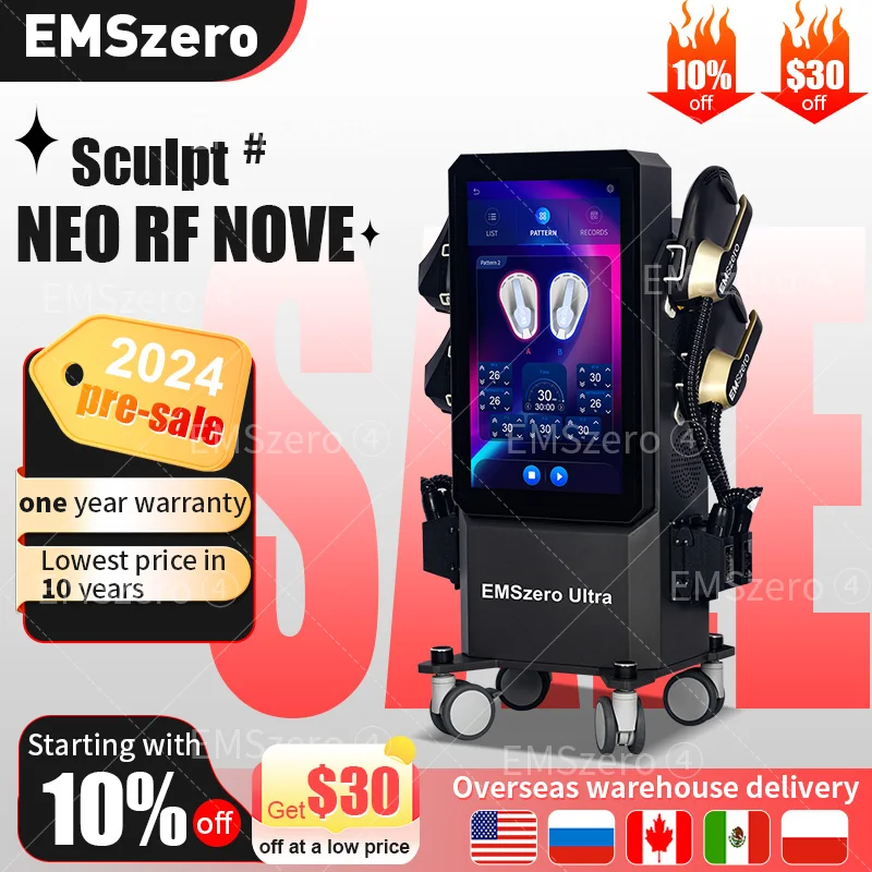 

Dls-EMSZERO Neo 6500W EMS Nova HI-EMT Body Sculpt, электромагнитное устройство для похудения EMSzero
