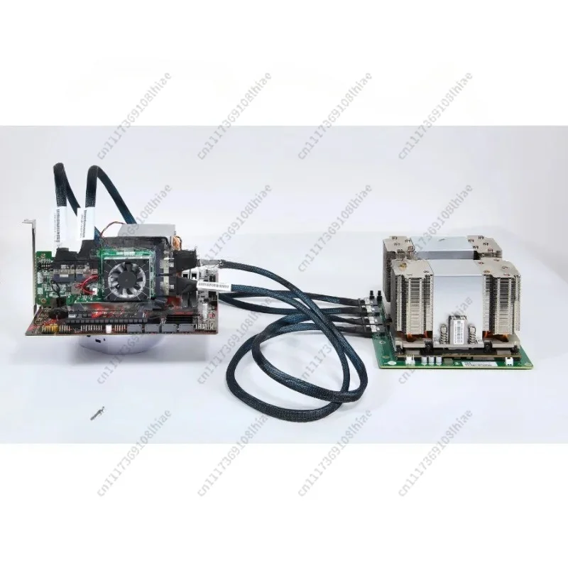 V100 SXM2 AOM-SXMV Adapter 300G NVLink Interconnect Dual SIM Pass through for High Performance Computing AI Simplified Design