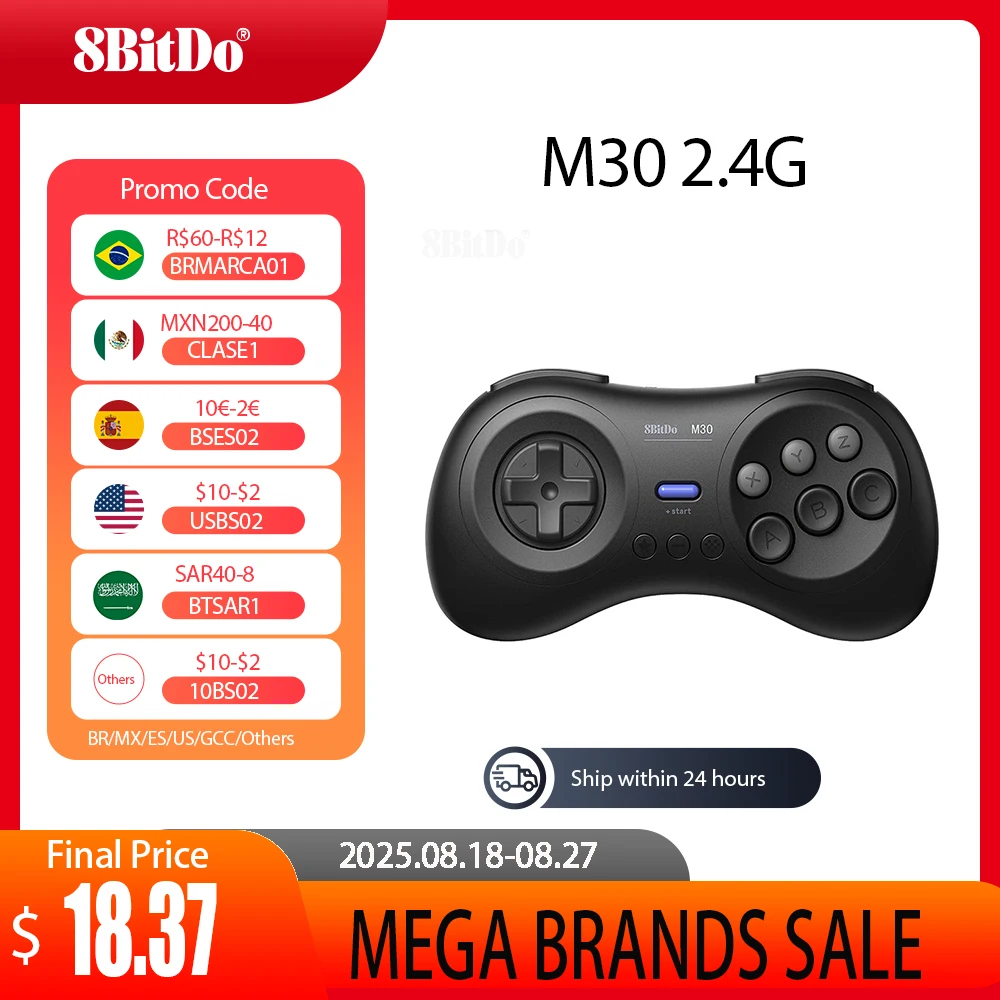 8Bitdo M30 Switch: A Retro Gaming Controller for Modern Play