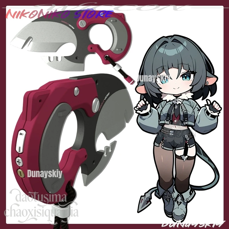 

Jane Doe 3D Polylactic Acid Fake Props Accessories 코스프레 Cool Birthday Gift Halloween Cosplay Anime Game Zenless Zone Zero