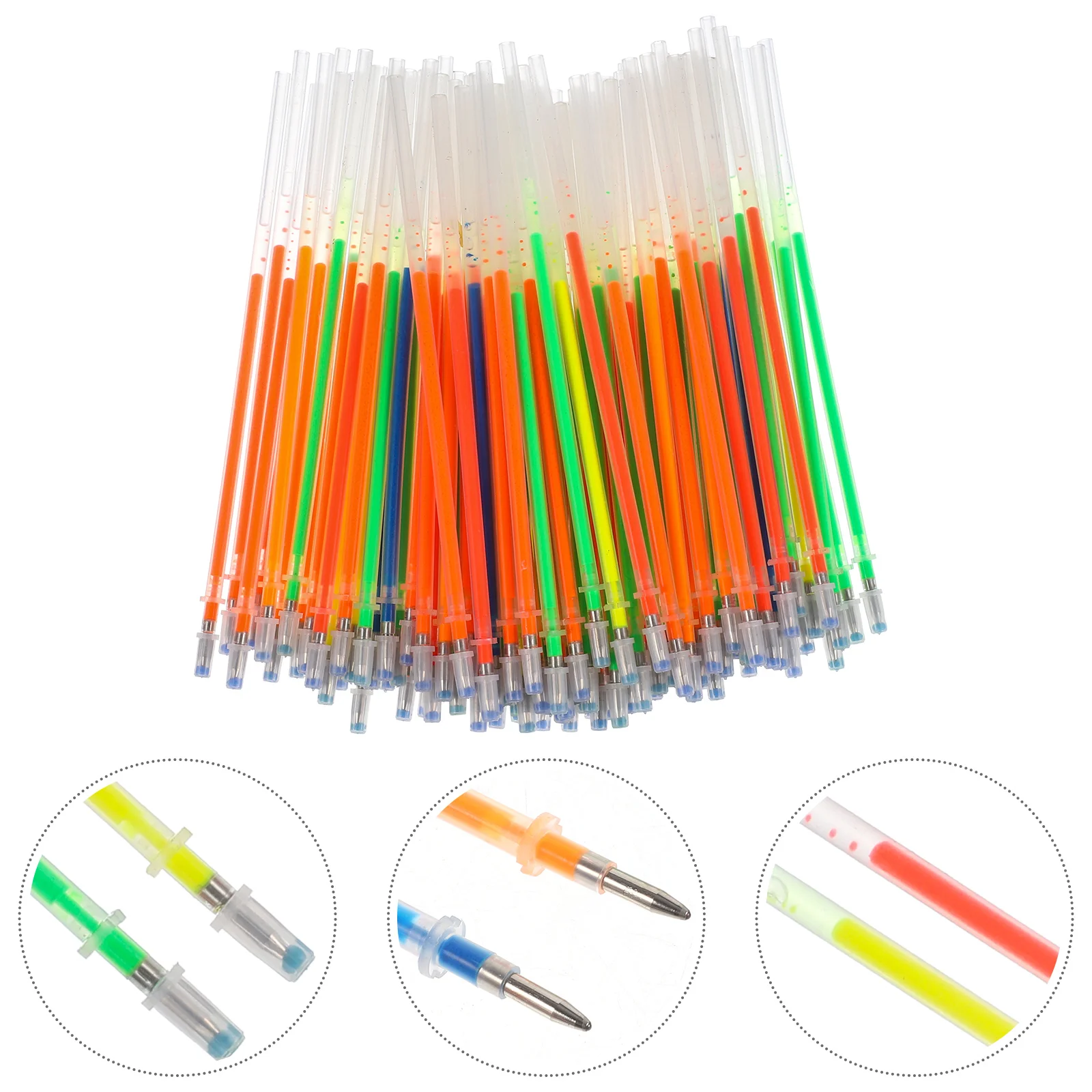 

Блестящие гелевые ручки, многофункциональные цветные стержни, хайлайтер, практичная чернильная гуашь