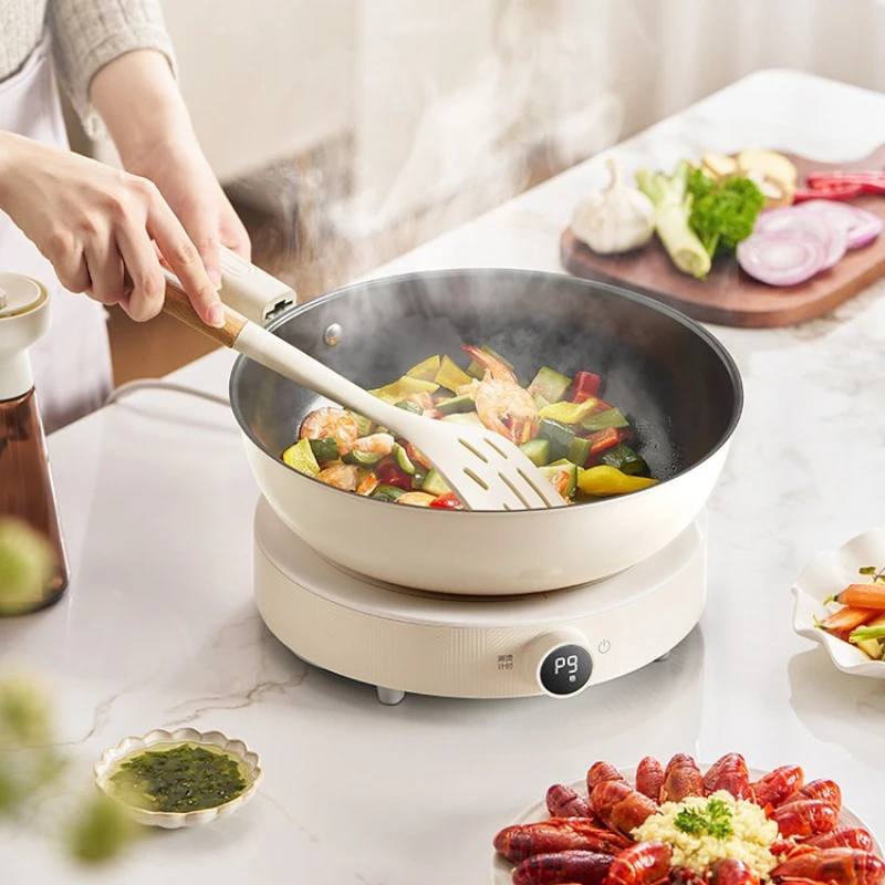 Household Intelligent Thin Body Induction Stove Kit Special for Hotpot & Wok High Wattage Cooking