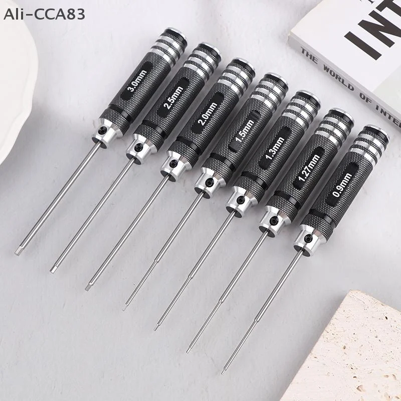 

Model Airplane Model Hexagonal Screwdriver Wrench 1.27/1.3/1.5/2.5mm Hexagonal Maintenance Tool Set