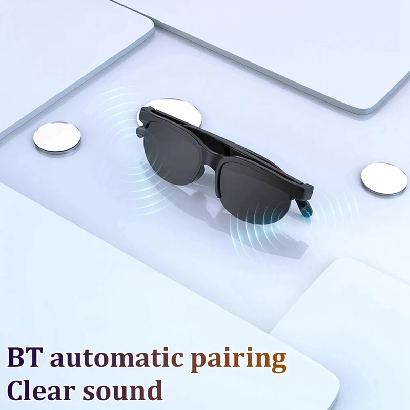 FFYY-TWS Xg88pro بلوتوث نظارات ذكية سماعات الصوت حر اليدين دعوة الرياضة نظارات ستيريو سماعات الموسيقى HD الصوت