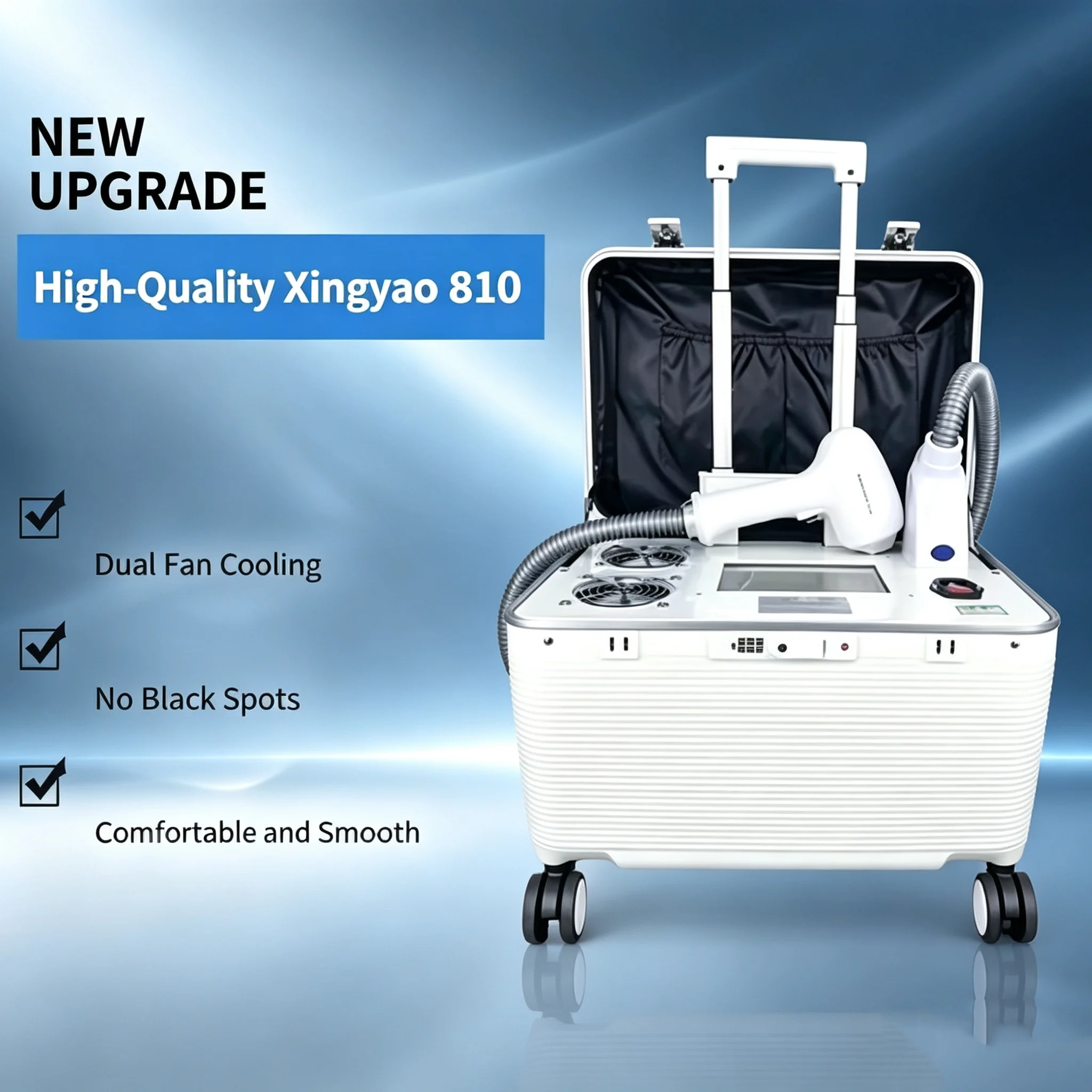 808 Multifunctional All-in-one Portable High-power Beauty Salon Skin Rejuvenation and Whitening Machine