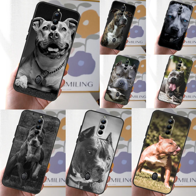 Funda para perro Pit Bull Pitbull para Nubia Red Magic 8 9 10 Pro Plus 6 7 6S 7S Pro 5G 6R RedMagic 9S 8S Pro Plus