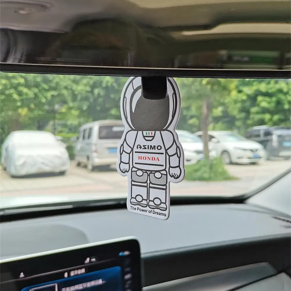 Hot Sale Car Perfume Hanging Air Freshener Pendant Solid Paper For JDM Racing Robot ASIMO Spoon Sports Auto Interior Accessories
