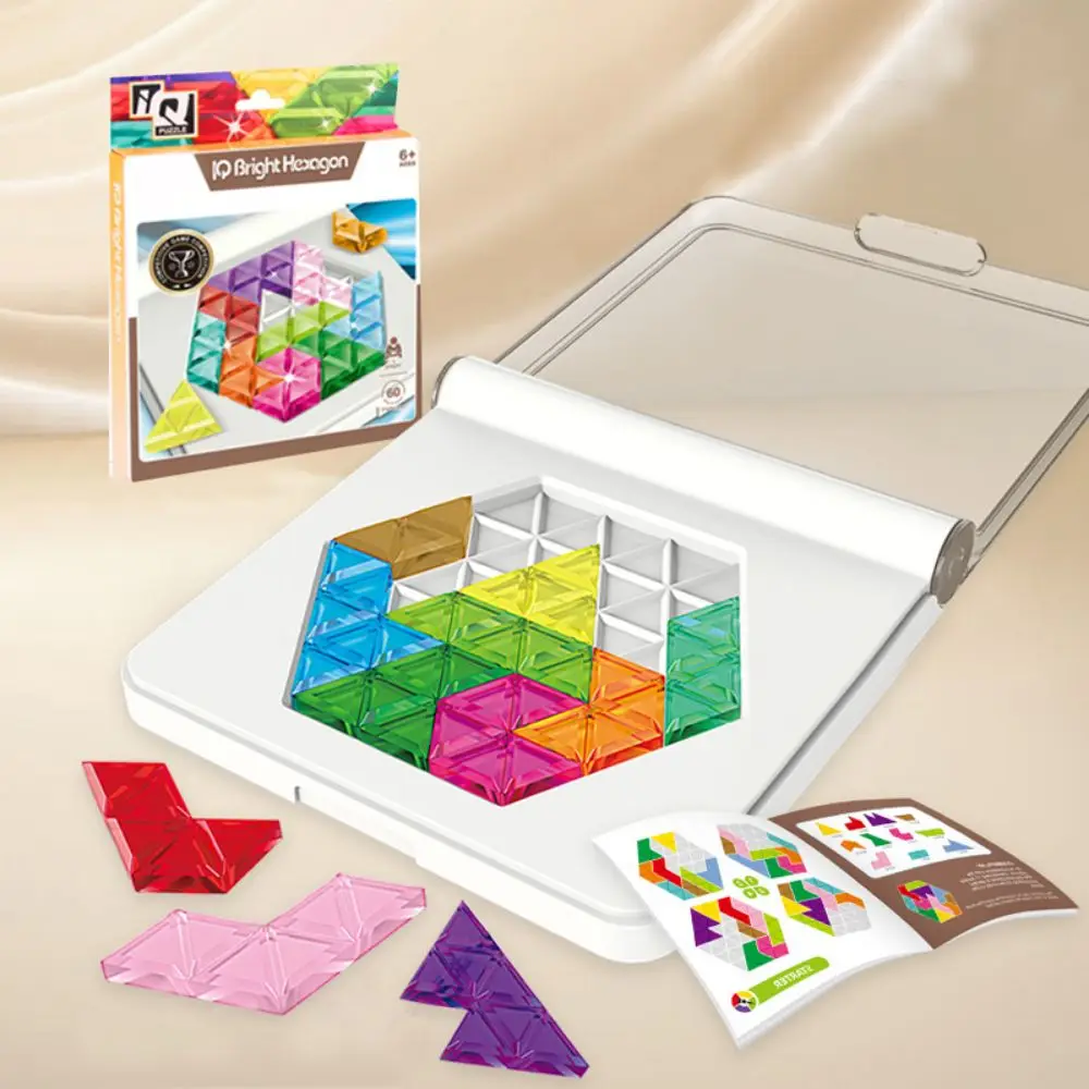 Logisches Denktraining, intelligentes Ausverkaufs-Tangram, mehrere Formen, Montessori-Spaß, Tischspiele, Lernen, Bildung