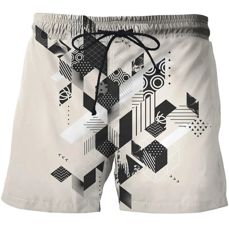New Summer 3D Print Abstract Beach Causal Clothing Fashion Men Women Shorts Plus Size S-7XLStreetwear Kids Pants Cargo  Tiki