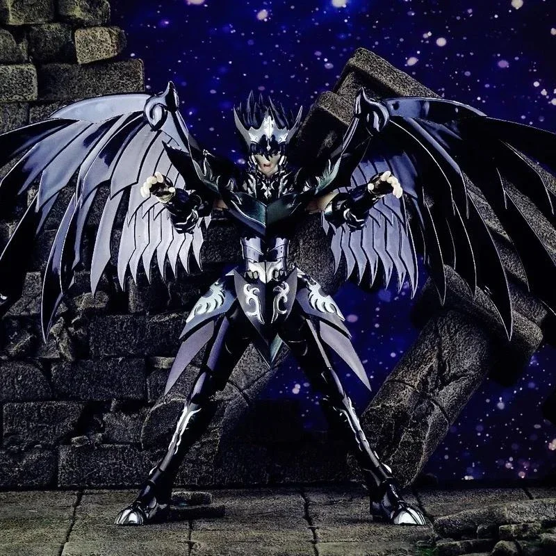 MST Saint Seiya Myth Cloth EXM/EX Metal Bennu Kagaho Hades Specters Surplice Lost Canvas/LC Caballeros del Zodíaco Figura de acción
