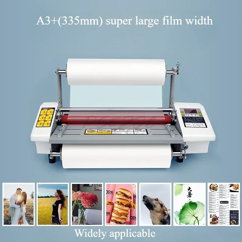 I9350T A3+fully Automatic Household Photo Hot and Cold Laminating Machine, Single-sided and Double-sided