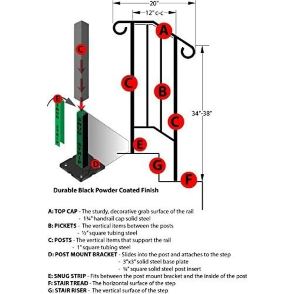 Piquete # 1 (sem fixadores)
