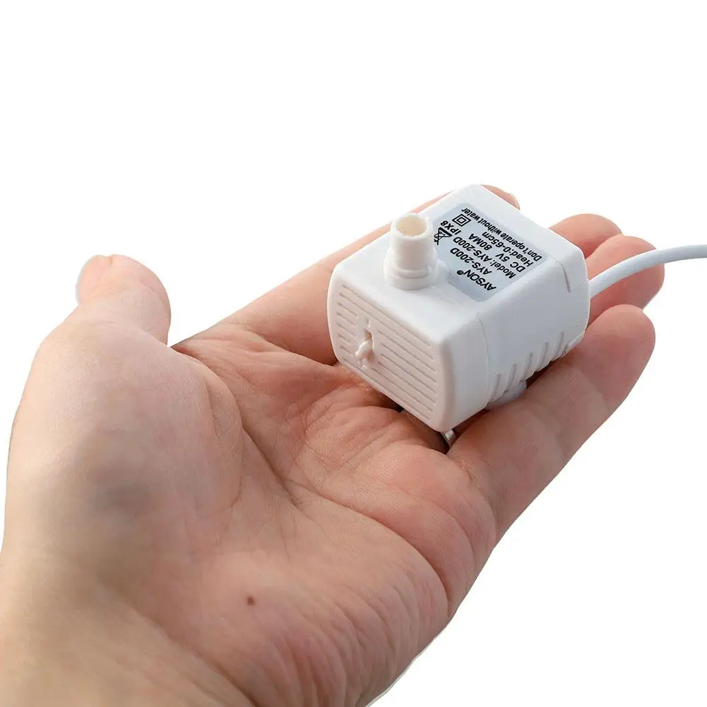 Haustier-Trinkbrunnenpumpe, leise, verhindert Trockenbetrieb, USB-betrieben, DC-Bürstenloser Motor, Mini-Katzenwasserspenderpumpe ﻿ – Detail 8