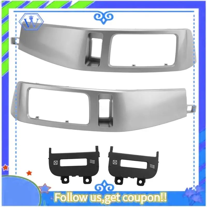 

M46K-2 шт. автомобильная розетка для кондиционера, панель вентиляционных отверстий кондиционера для Toyota Land Cruiser Prado 120 Lexus GX470 2003-2009