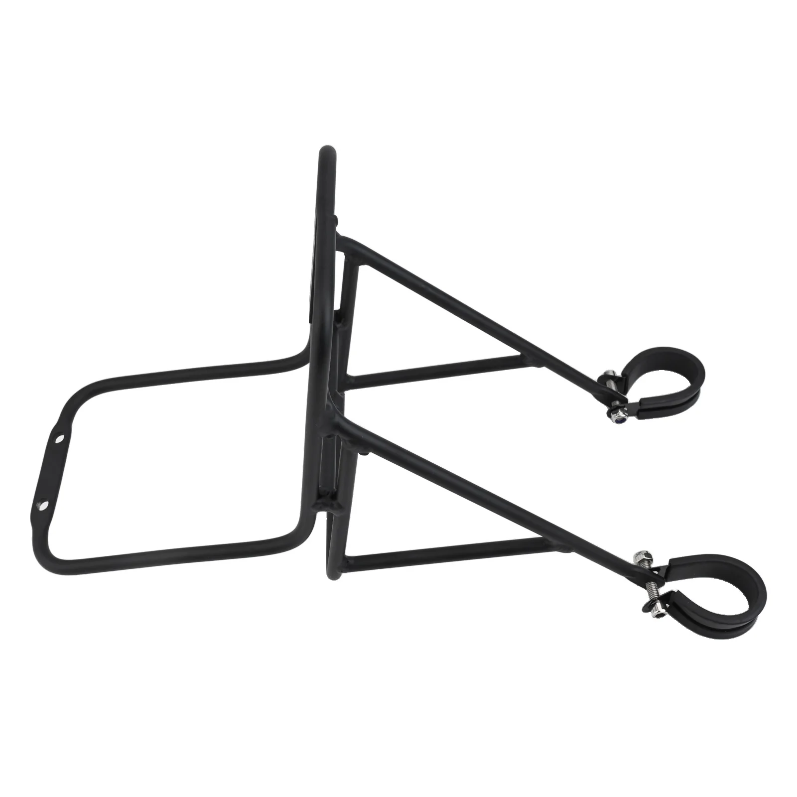 

Bike Commuting Mountain Bike Rack Bike Hanging Rack Adjustable Front Bike Rack Lightweight Bike Rack Black stell